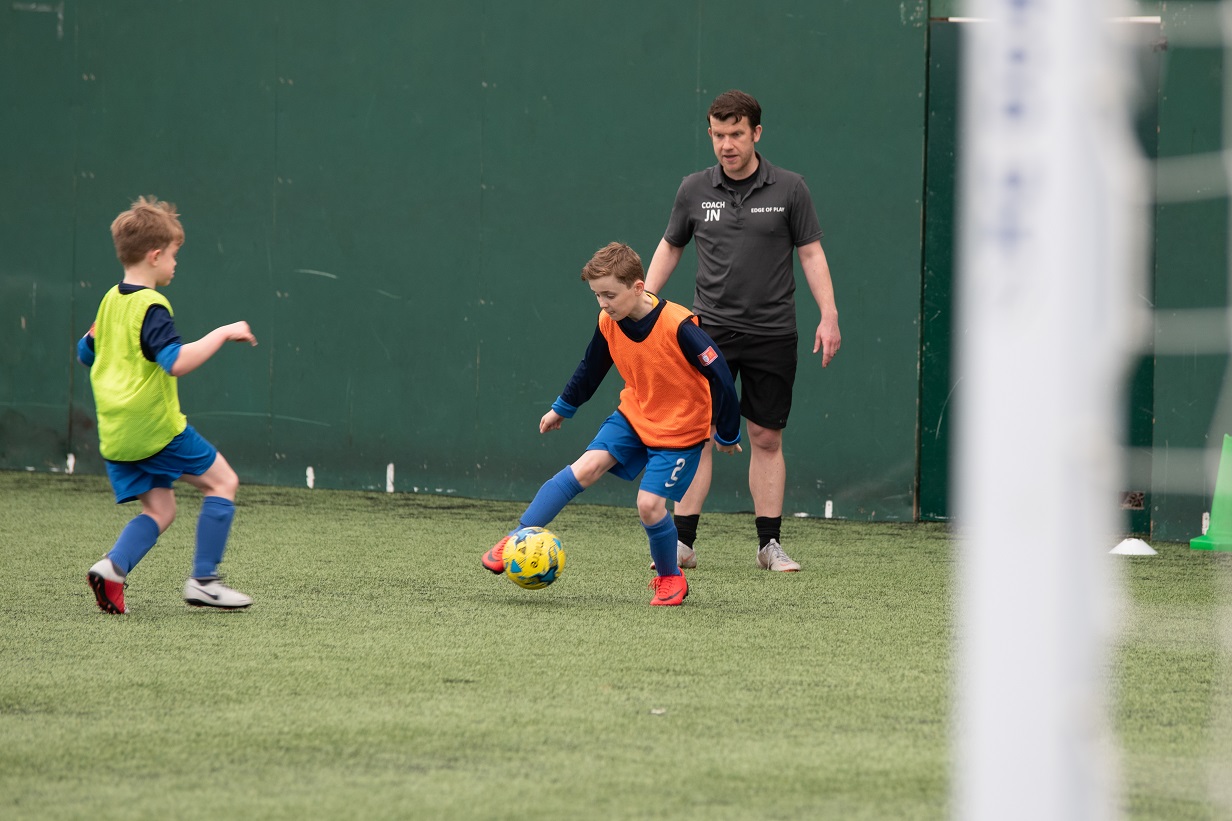 Edge of Play | Patient Build Up Play Small-Sided Game